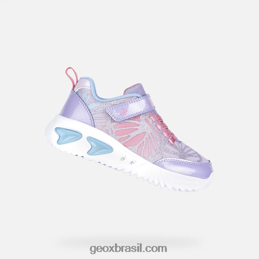 menina assistente violeta claro/águamar Geox 28TF8X995