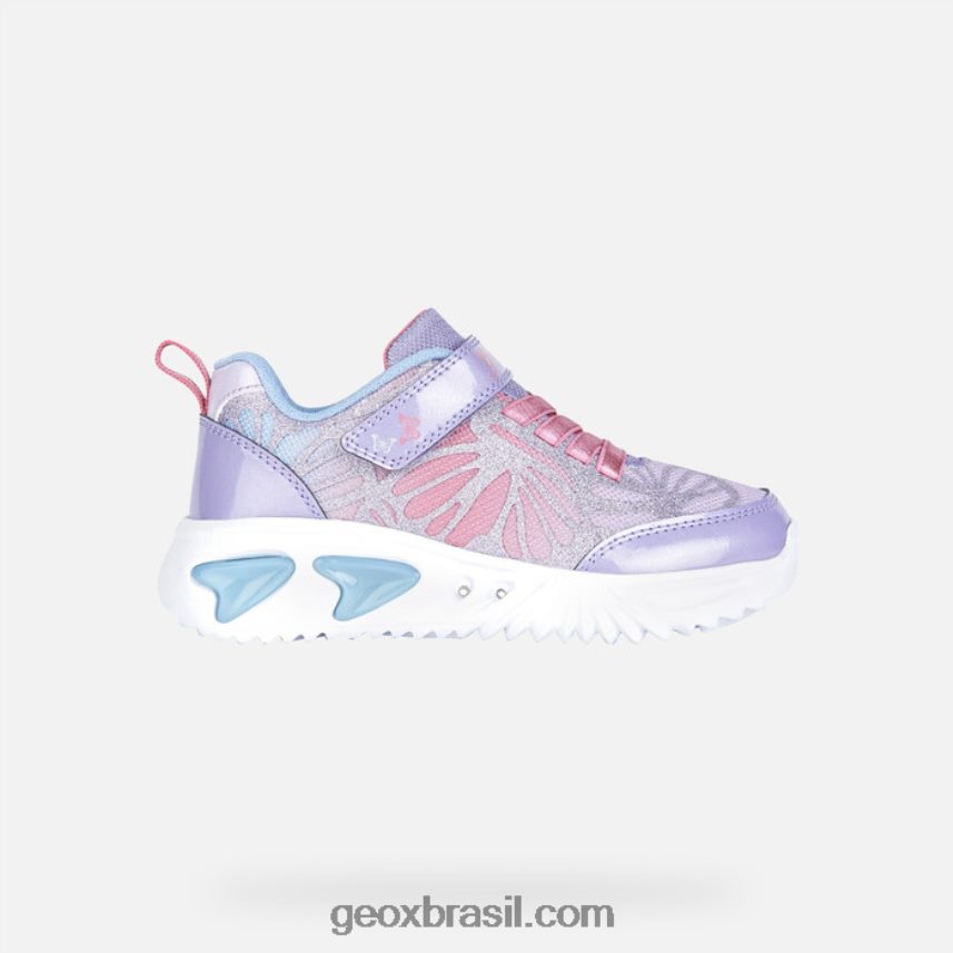 menina assistente violeta claro/águamar Geox 28TF8X995