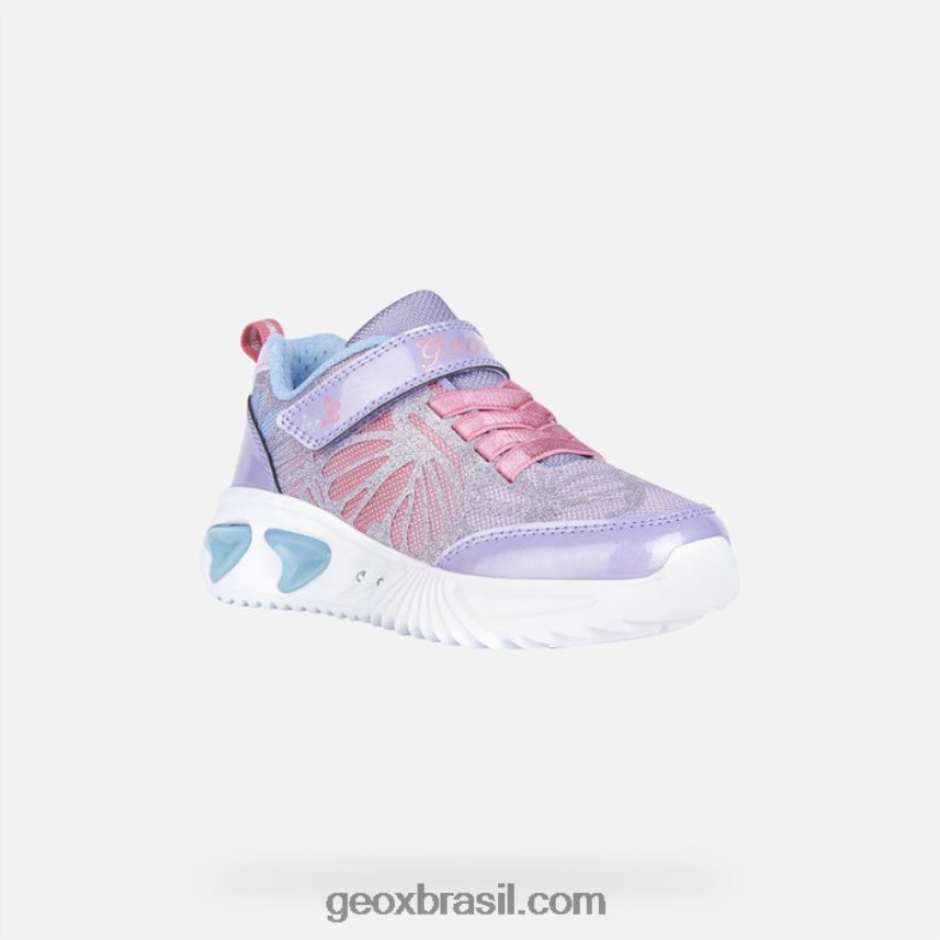 menina assistente violeta claro/águamar Geox 28TF8X995