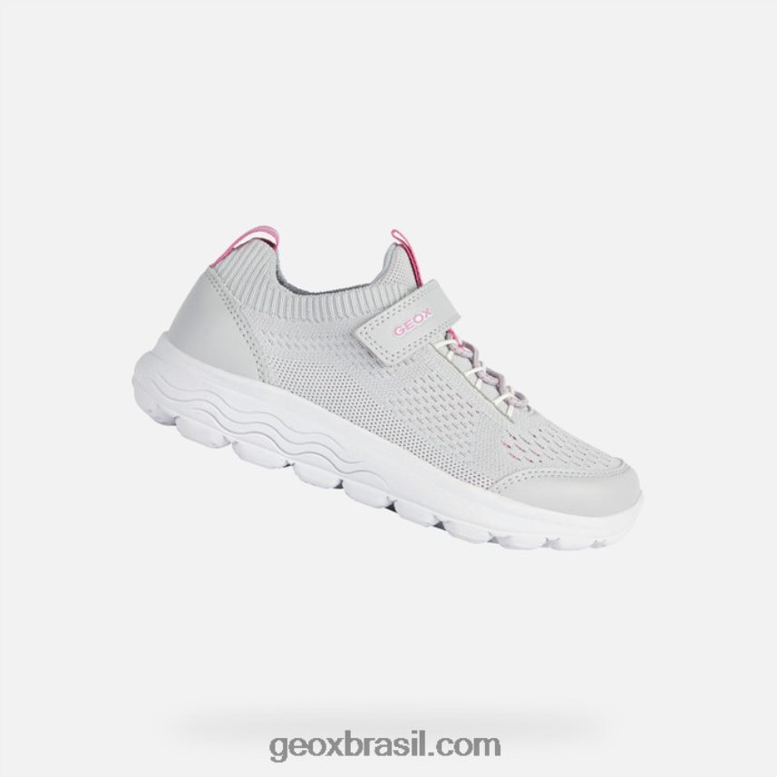 esférica júnior cinza claro/deserto Geox 28TF8X1006