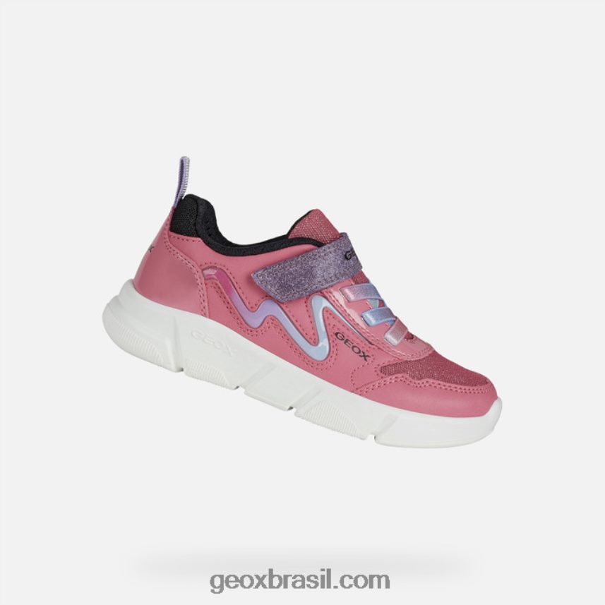 garota aril fúcsia/preto Geox 28TF8X1120
