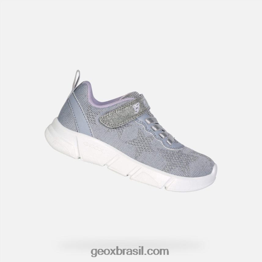 garota aril prata/lilás Geox 28TF8X1183