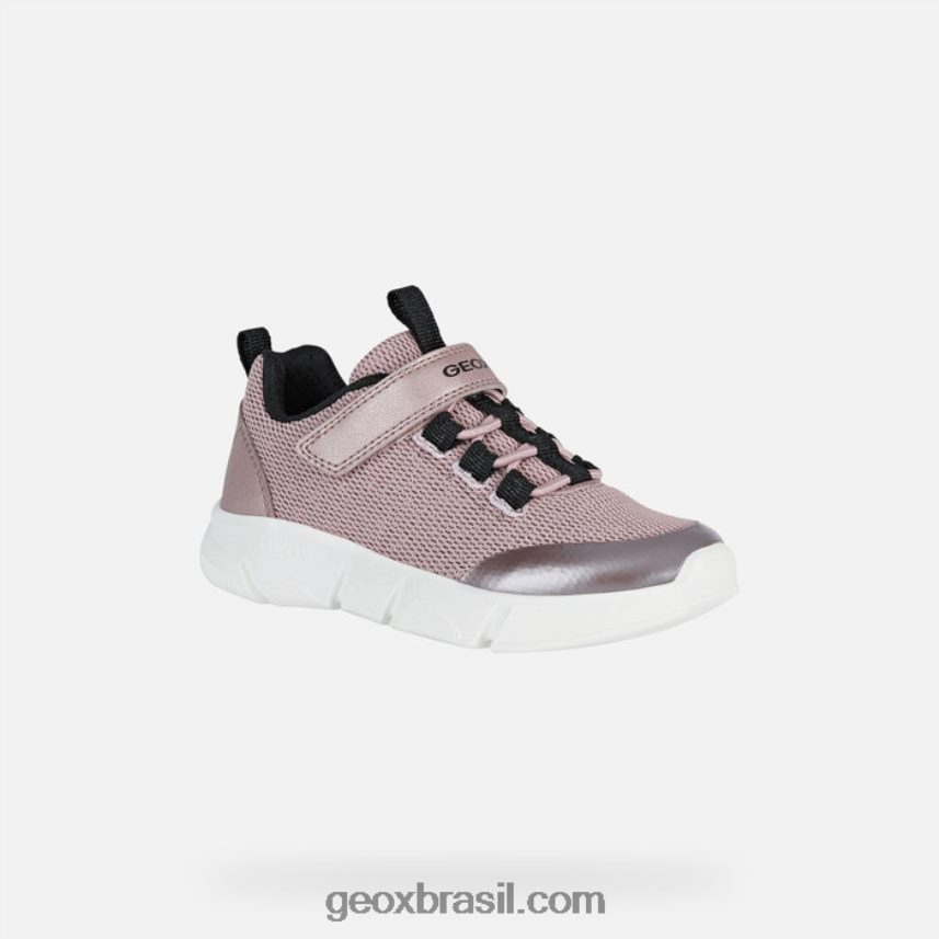 garota aril rosa/preto Geox 28TF8X1116