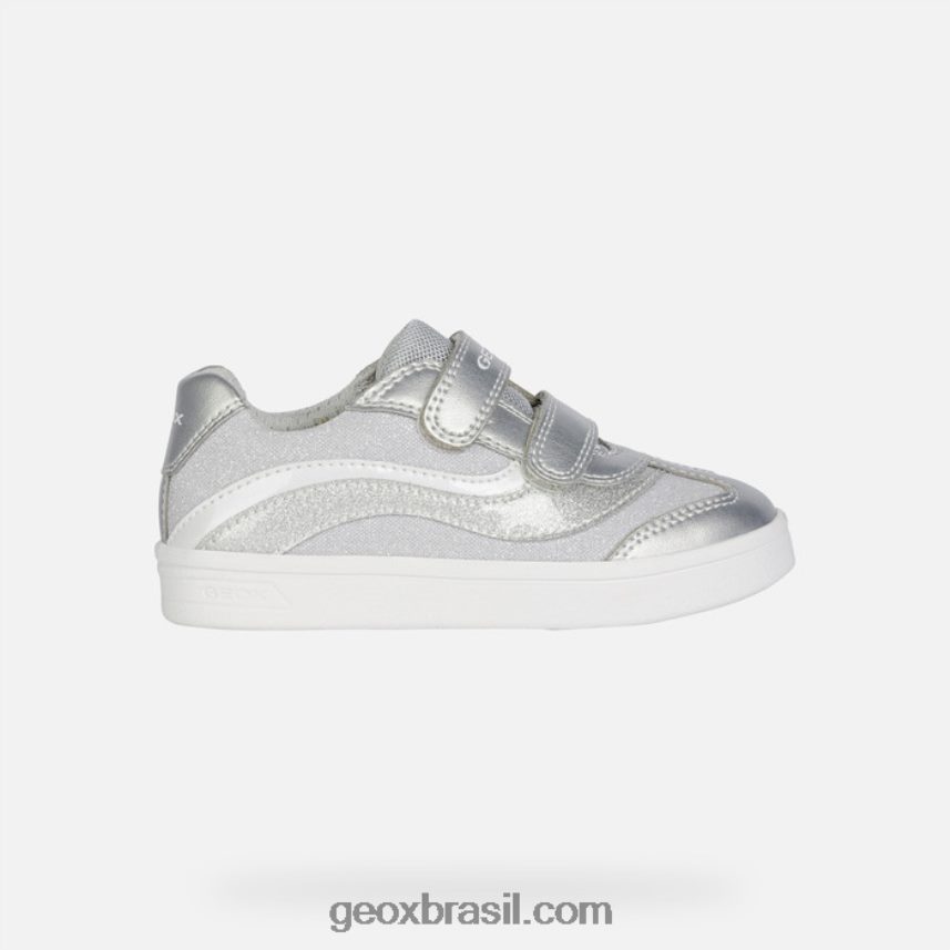 garota djrock prata Geox 28TF8X1149