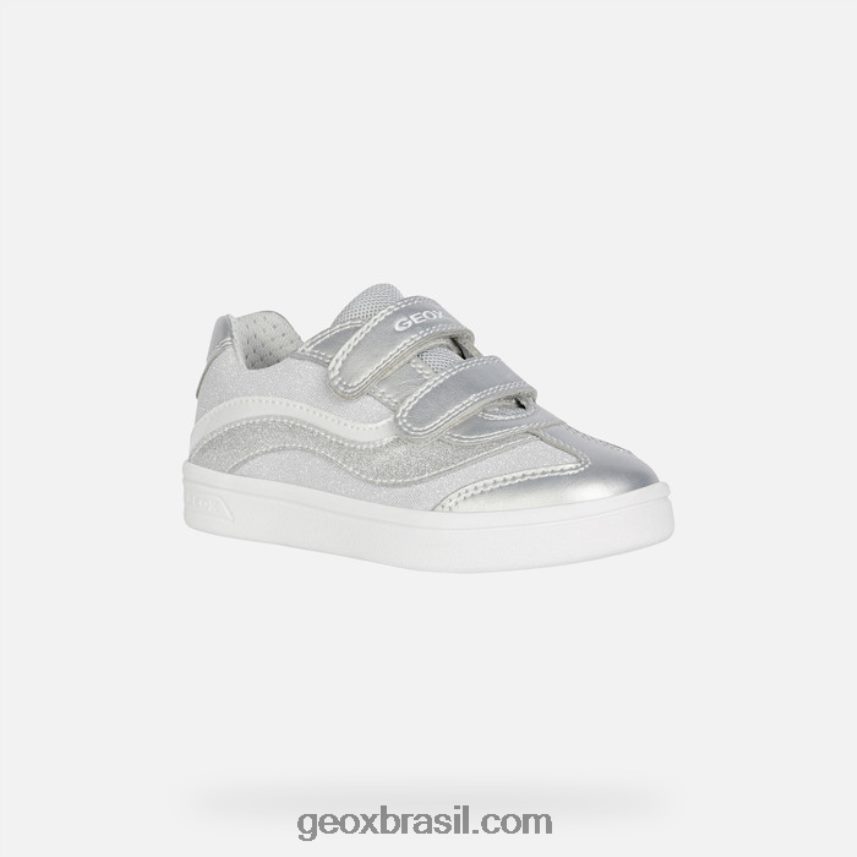 garota djrock prata Geox 28TF8X1149