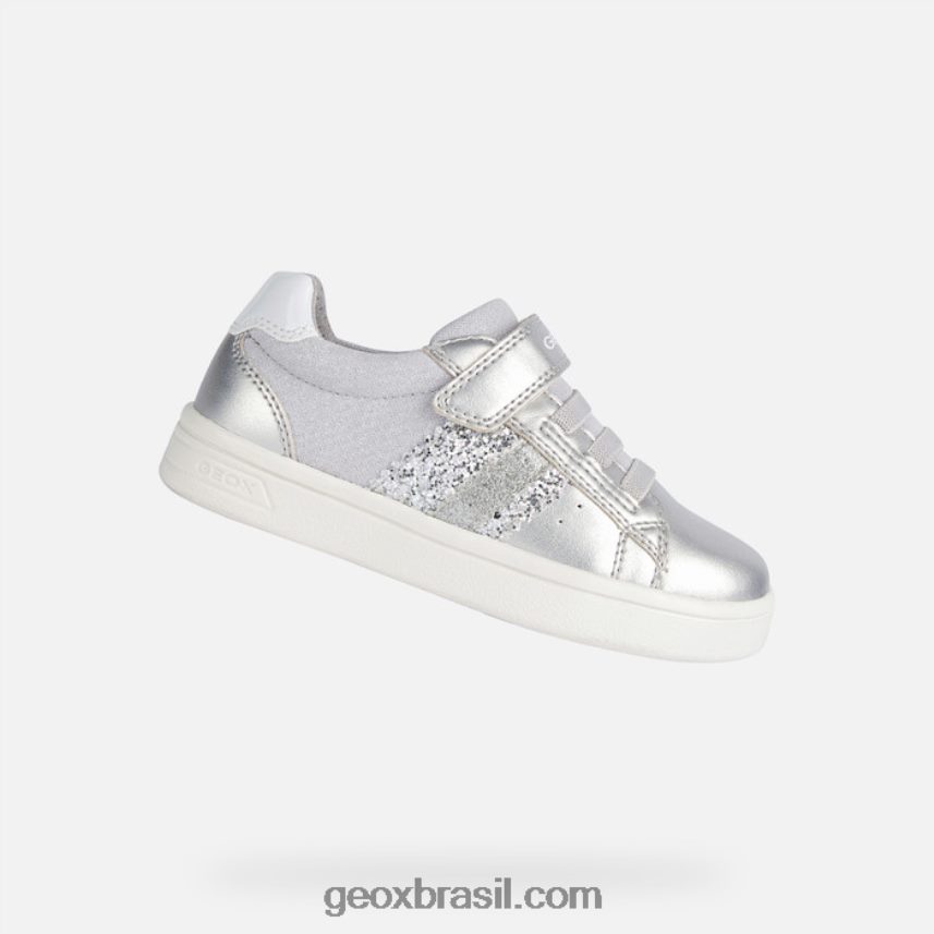 garota djrock prata Geox 28TF8X1906