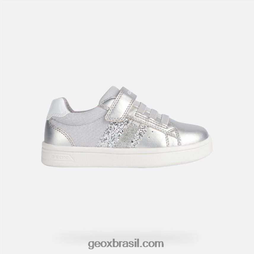 garota djrock prata Geox 28TF8X1906