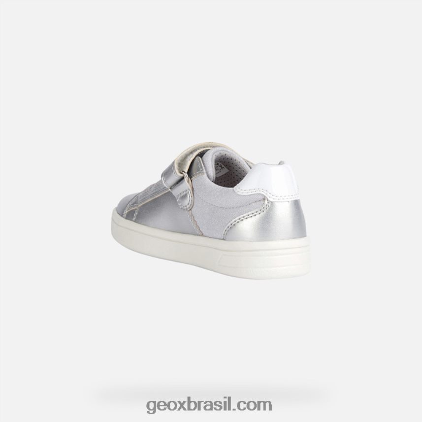 garota djrock prata Geox 28TF8X1906