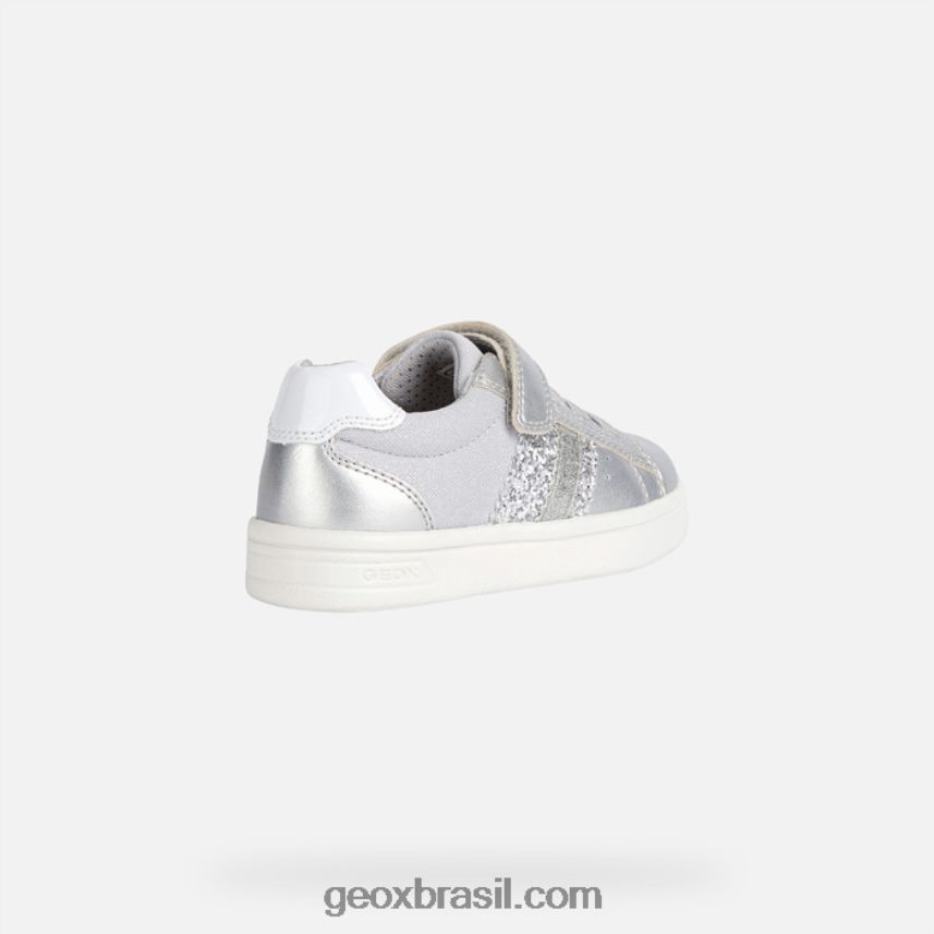 garota djrock prata Geox 28TF8X1906