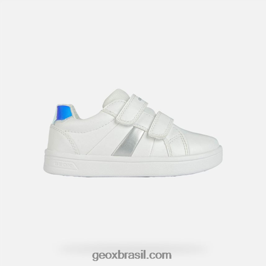 garota djrock prata branca Geox 28TF8X1882