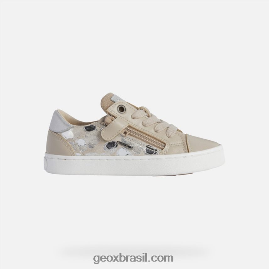 garota kilwi bege/prata Geox 28TF8X1178