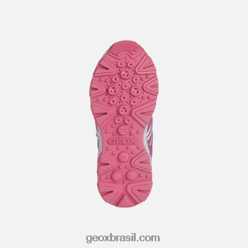 garota magnetar fúcsia/amarelo Geox 28TF8X1102