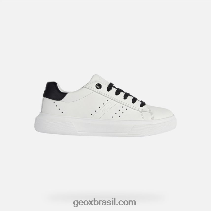 garota nettuno Branco preto Geox 28TF8X1865