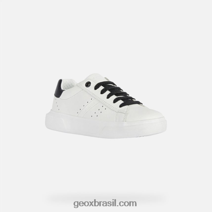 garota nettuno Branco preto Geox 28TF8X1865