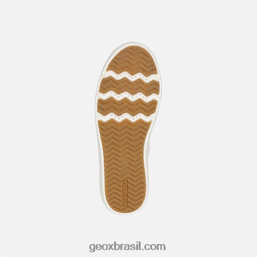 garota silenex branco/fúcsia Geox 28TF8X1204