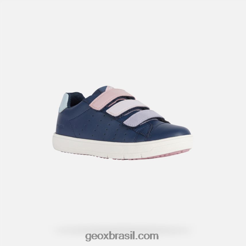 garota silenex marinho/rosa Geox 28TF8X1868