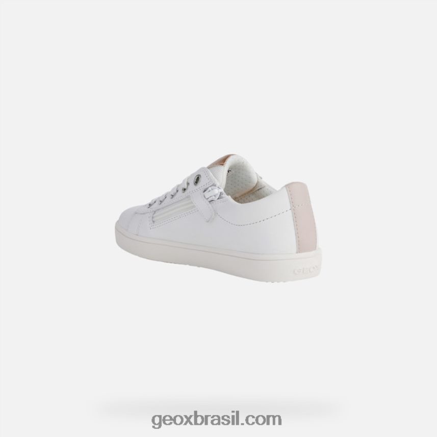 menina kathe branco/rosa claro Geox 28TF8X1135