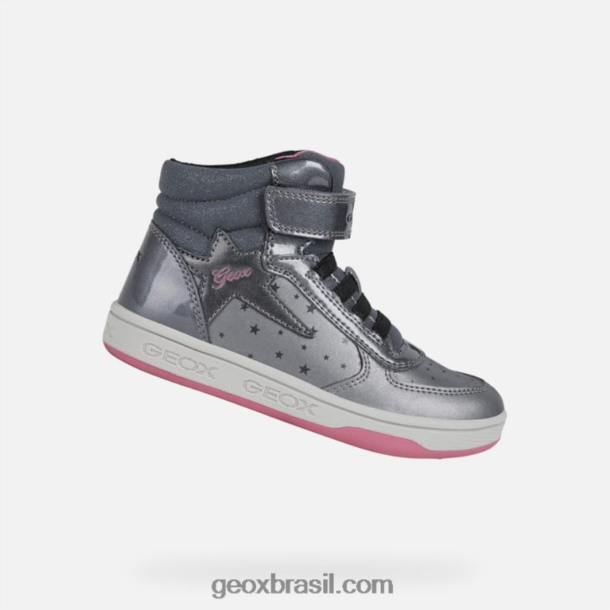 menina malta prata escura/fúcsia Geox 28TF8X1157