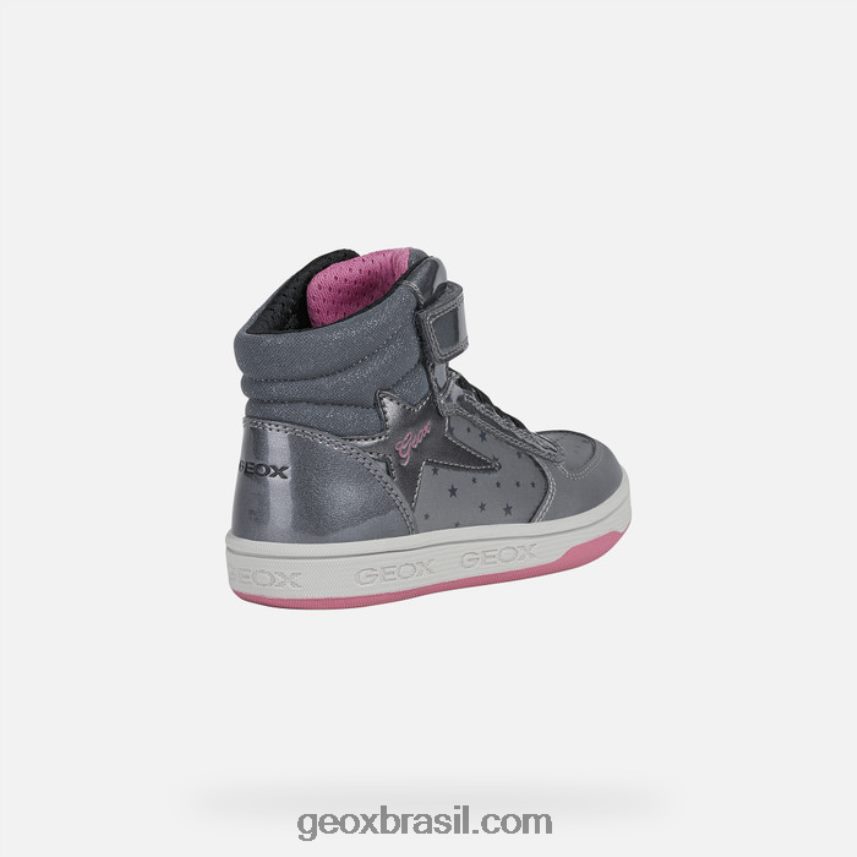 menina malta prata escura/fúcsia Geox 28TF8X1157
