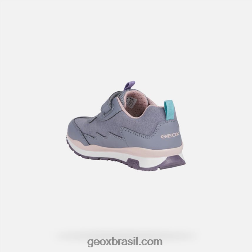 pavel menina cinza/rosa Geox 28TF8X1240