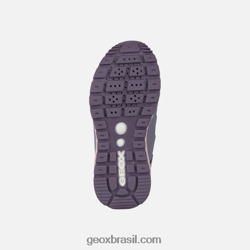 pavel menina cinza/rosa Geox 28TF8X1240