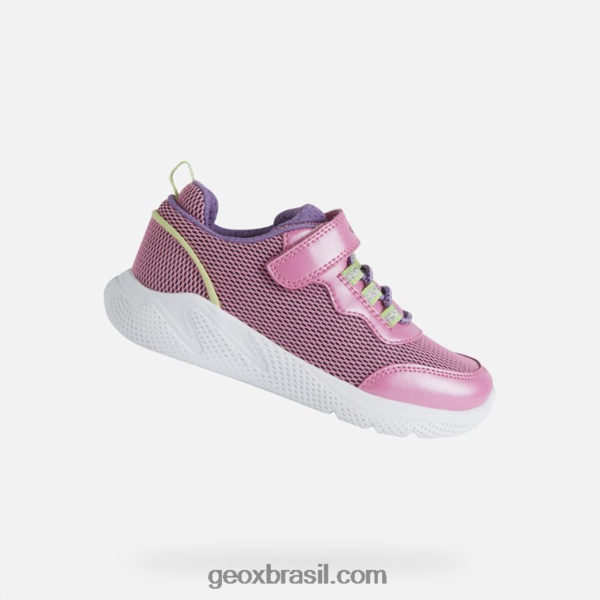 sprintye júnior fúcsia/limão Geox 28TF8X1137