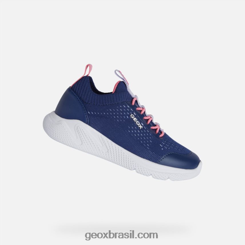 sprintye júnior marinho/fúcsia Geox 28TF8X1056