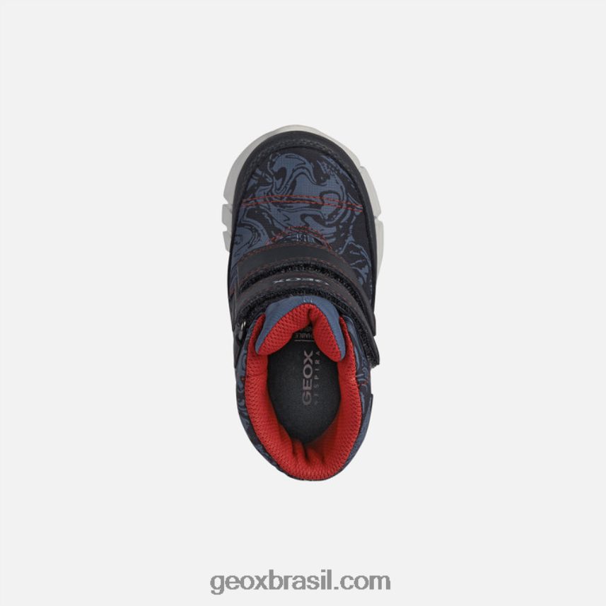 bebê flexyper abx avio/vermelho Geox 28TF8X891