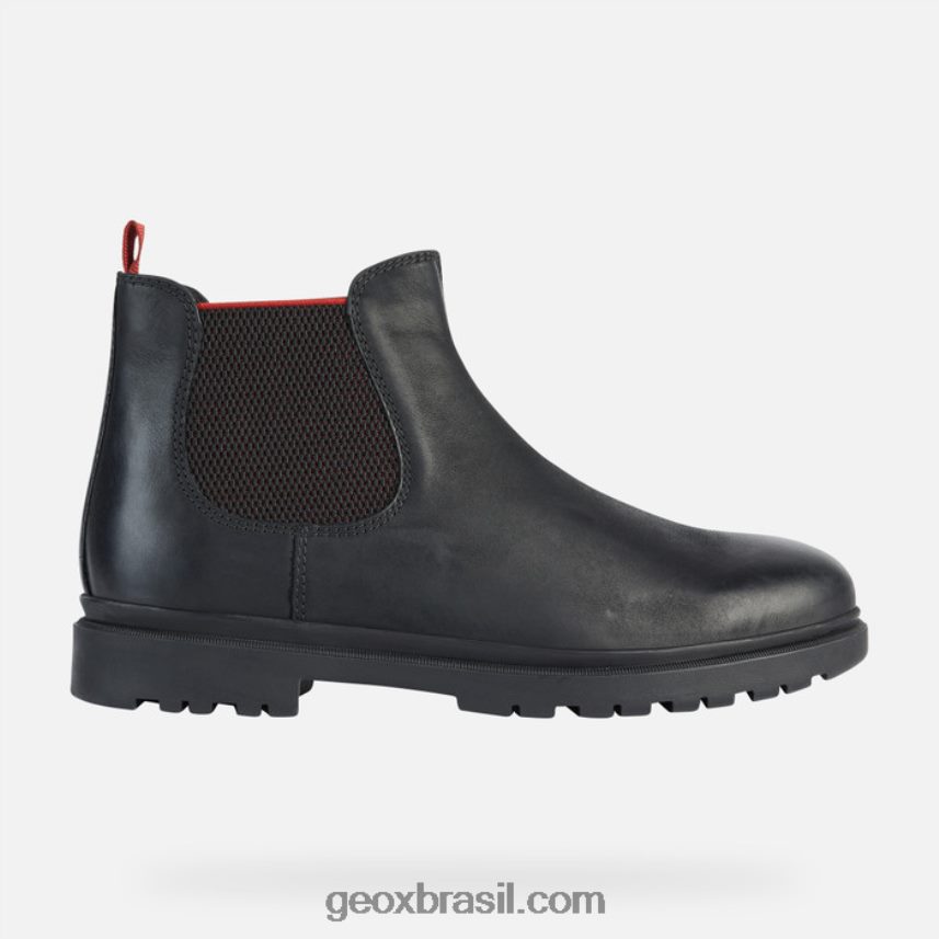 homem andalo preto/vermelho Geox 28TF8X702