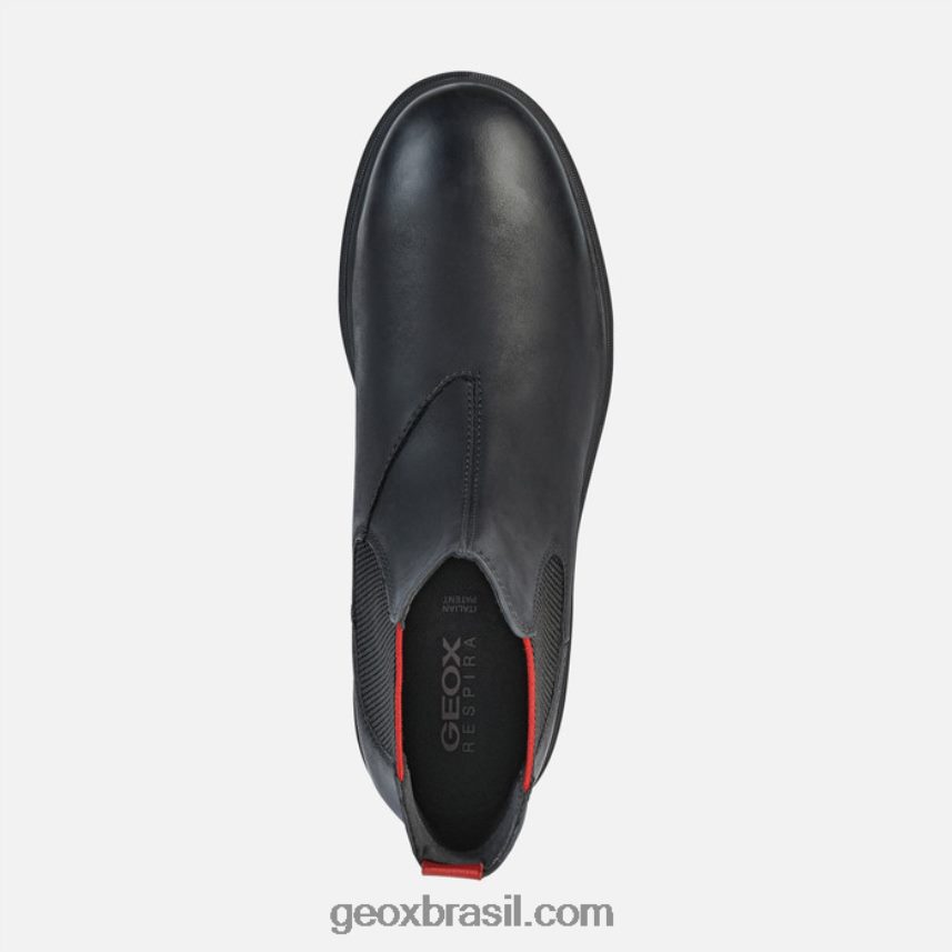 homem andalo preto/vermelho Geox 28TF8X702