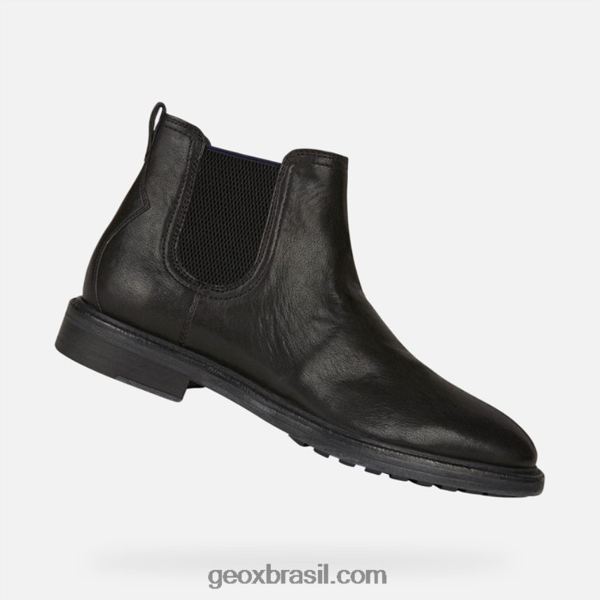 homem aurélio preto Geox 28TF8X850