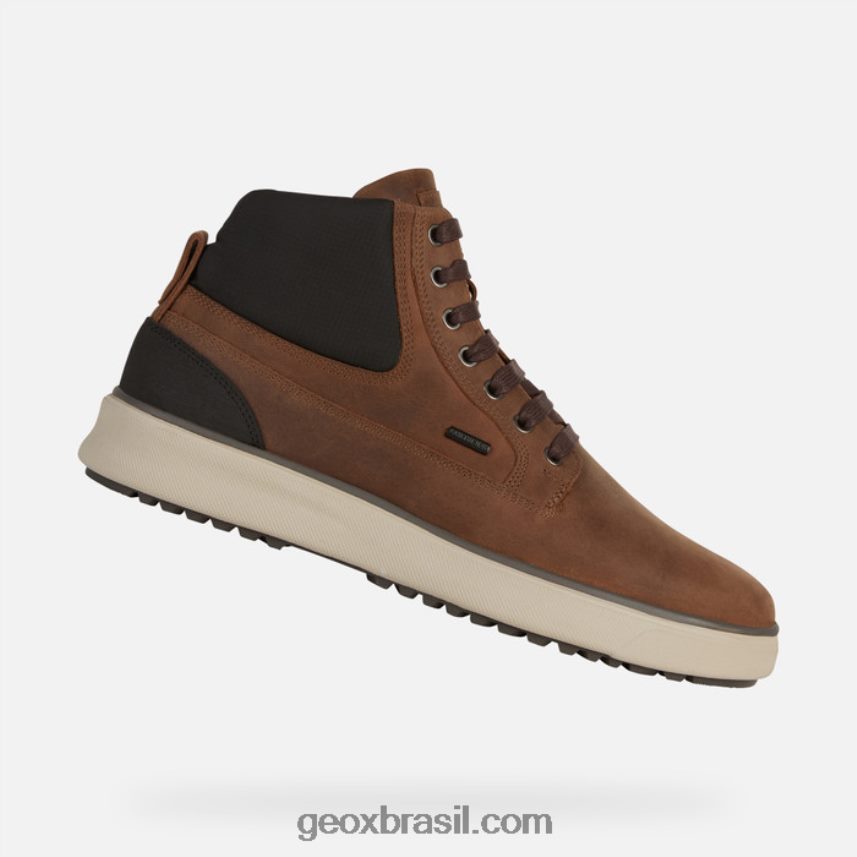 homem cervino abx marrom escuro Geox 28TF8X1832