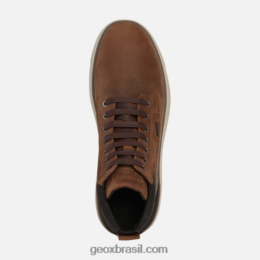 homem cervino abx marrom escuro Geox 28TF8X1832