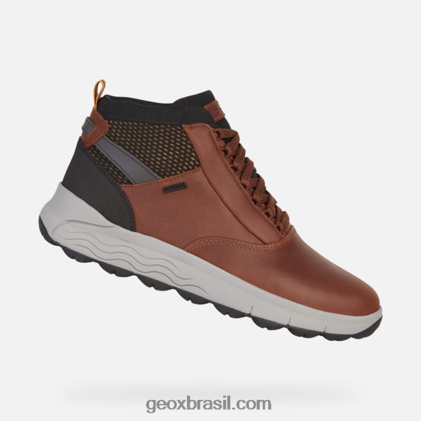 homem esférico 4x4 abx marrom Geox 28TF8X790