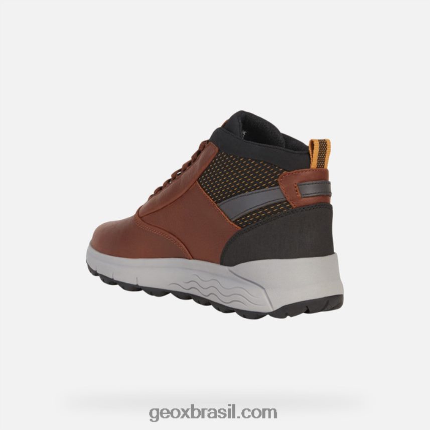 homem esférico 4x4 abx marrom Geox 28TF8X790
