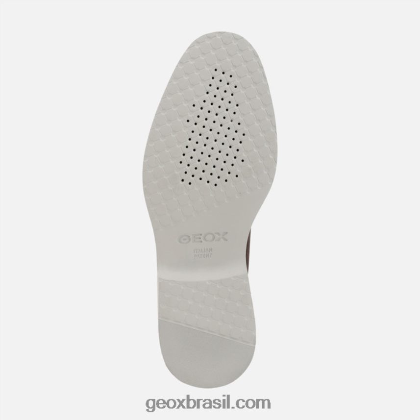 homem gubbio marrom escuro Geox 28TF8X695