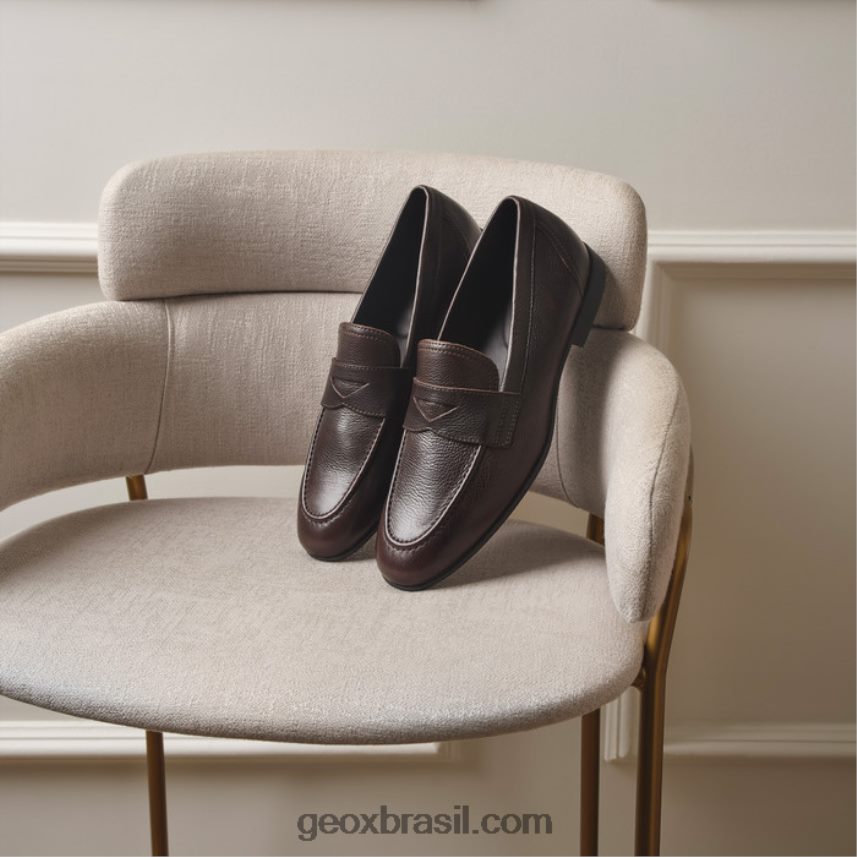 homem sapienza marrom escuro Geox 28TF8X741