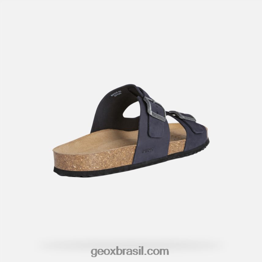 sandália ghita homem marinha Geox 28TF8X724