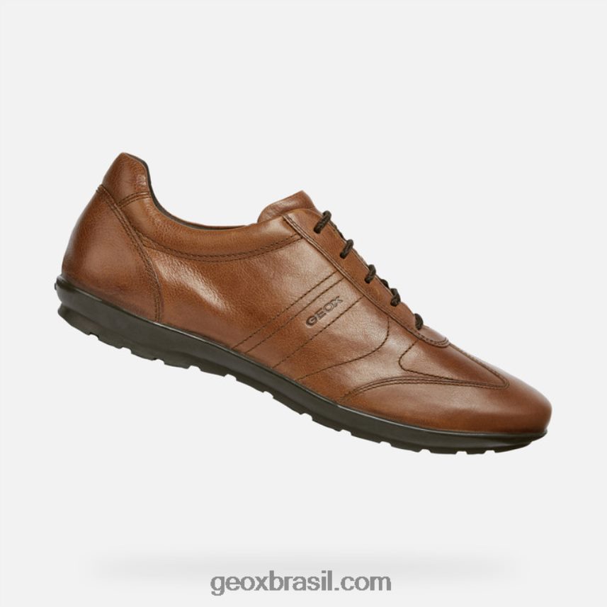 homem símbolo cotto marrom Geox 28TF8X1807
