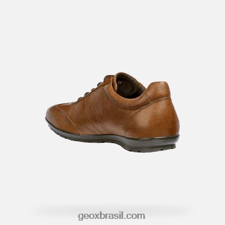 homem símbolo cotto marrom Geox 28TF8X1807