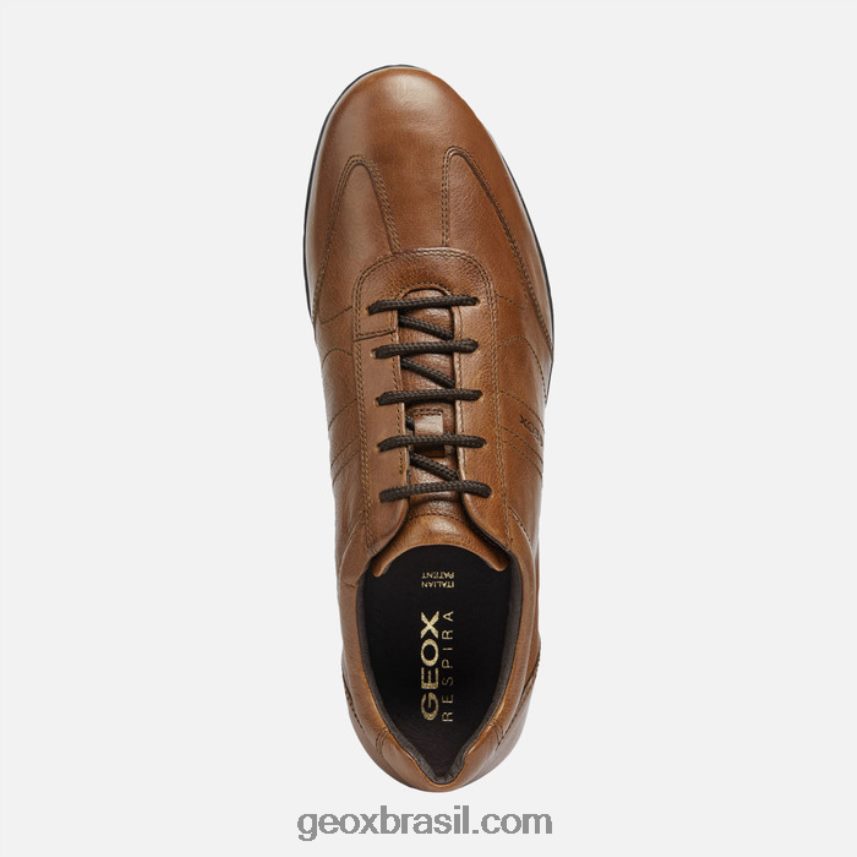 homem símbolo cotto marrom Geox 28TF8X1807
