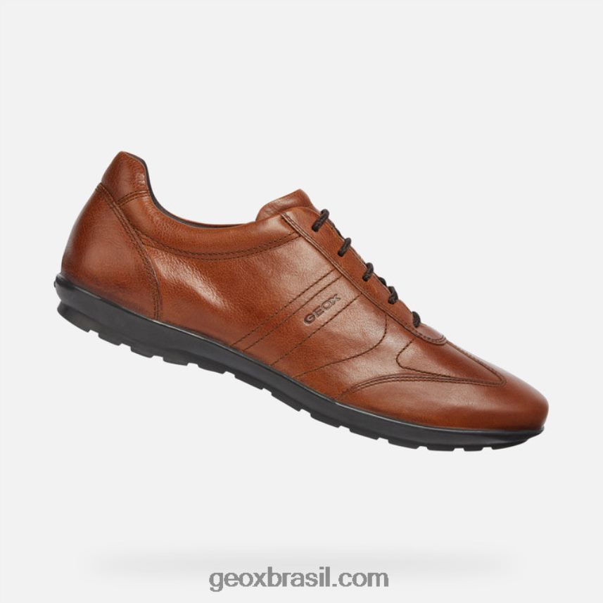 homem símbolo cotto marrom Geox 28TF8X1851