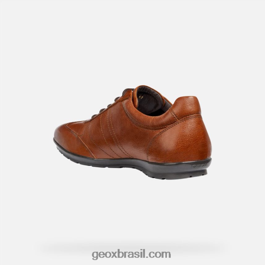 homem símbolo cotto marrom Geox 28TF8X1851