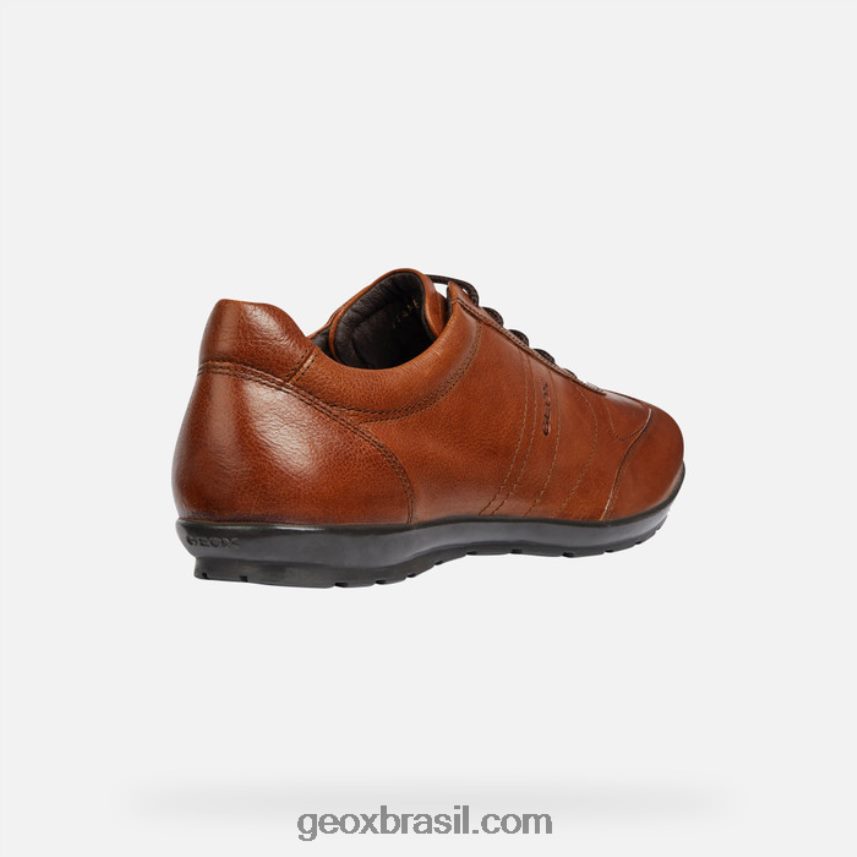 homem símbolo cotto marrom Geox 28TF8X1851