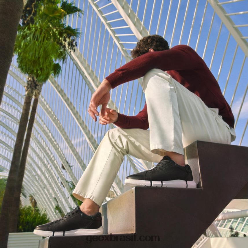 homem adaptador preto Geox 28TF8X1825