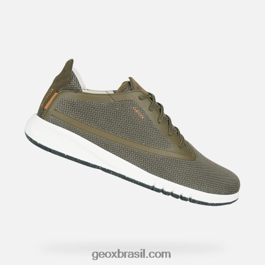 homem aerantis azeitona escura Geox 28TF8X885