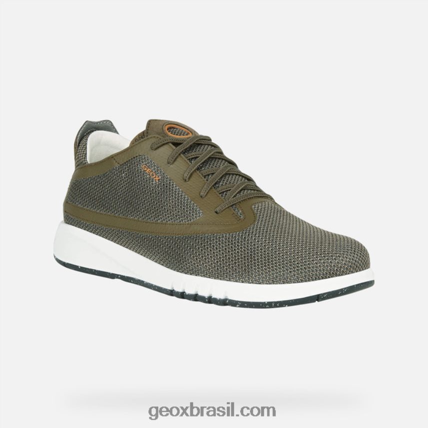 homem aerantis azeitona escura Geox 28TF8X885