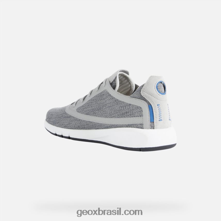 homem aerantis cinza claro Geox 28TF8X925