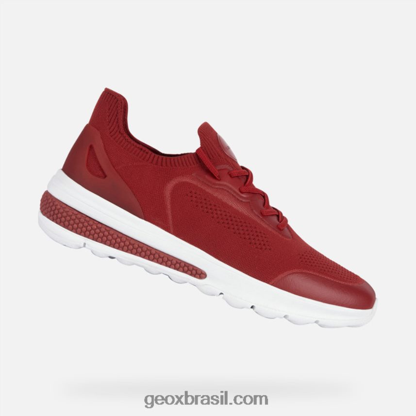 homem ativo esférico vermelho escuro Geox 28TF8X637