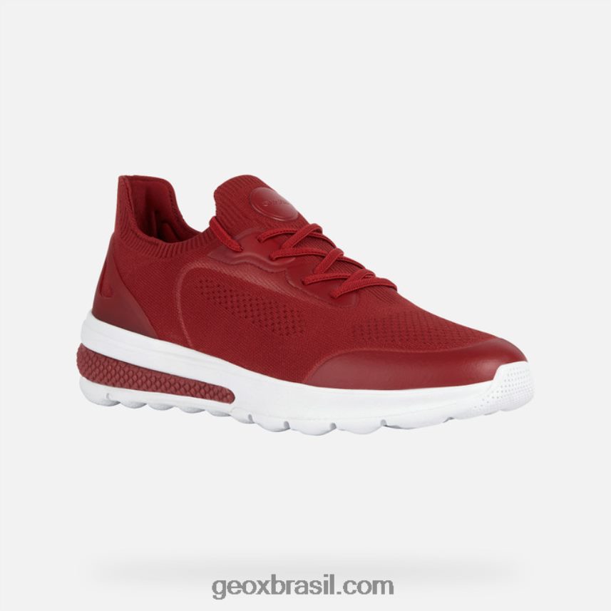 homem ativo esférico vermelho escuro Geox 28TF8X637
